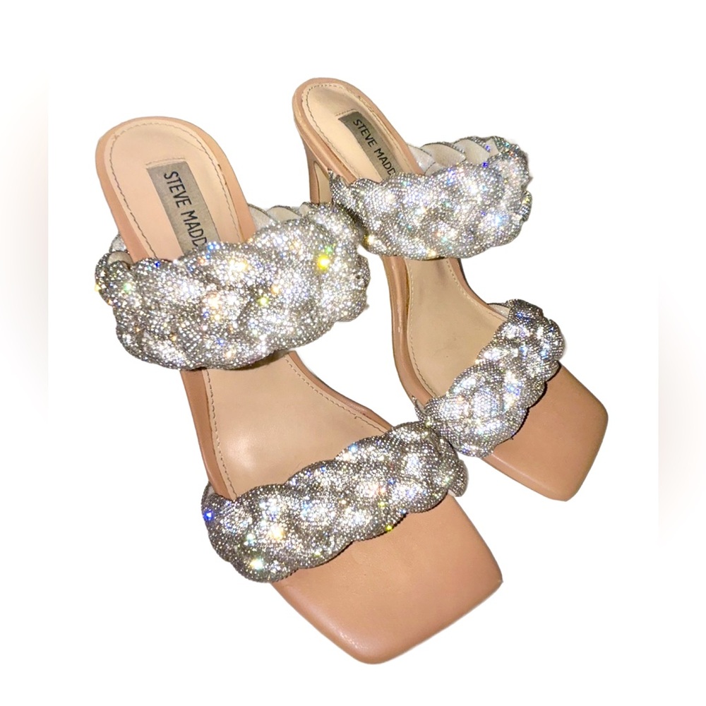 Steve Madden Rhinestone Heels Women’s Size 8.5